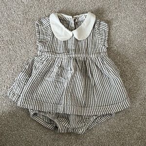 City Mouse romper, organic cotton